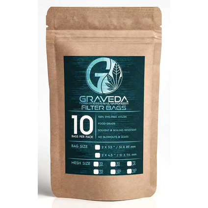 GRAVEDA Rosin Bag Filter Bags 120µ