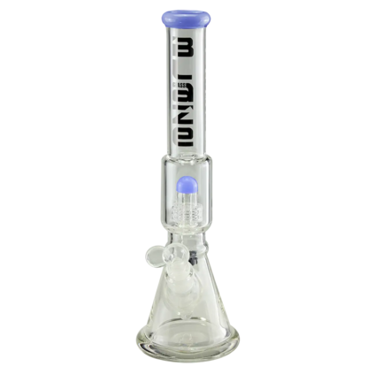Blaze Glass BLAZE Bong Hielo Perco de Tambor azul claro