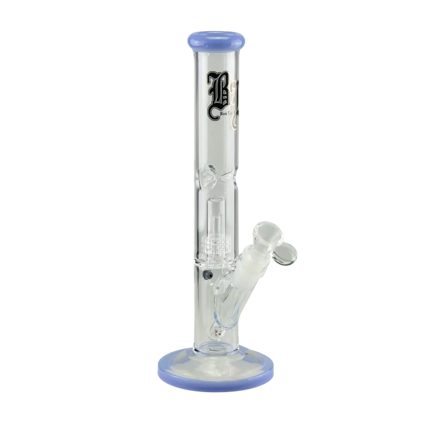 Black Leaf Cylinder Pipe Ice with Drum Percolator light blue