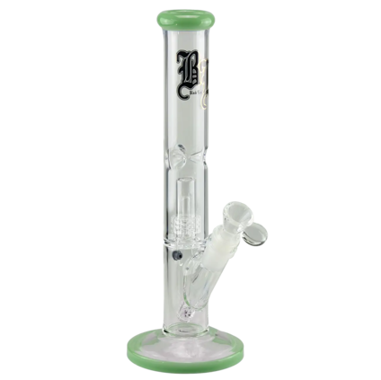 Black Leaf Cylinder Pipe Ice with Drum Percolator green