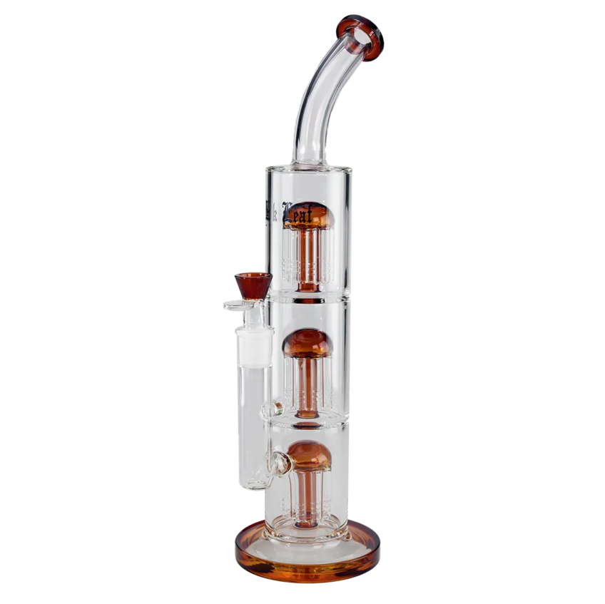 Black Leaf Bong con 3x 8 Brazos Perco de Arbol