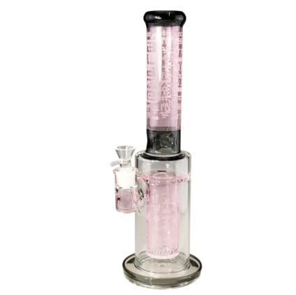 Blaze Glass BLAZE Faraón Cilindro Bong Hielo rosa