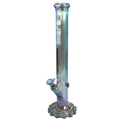 Blaze Glass BLAZE GEAR Ice Bong Rainbow Effect green/lilac