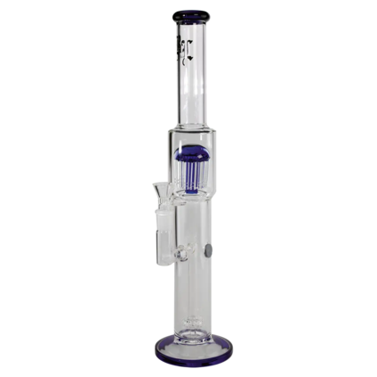 Black Leaf BL Glass Bong Drum + Tree Percolator