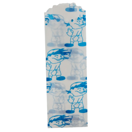 Little Bags made of Parchment Paper BLUE BOY