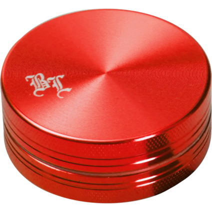 Black Leaf BL Al. Grinder red 2-part anodised