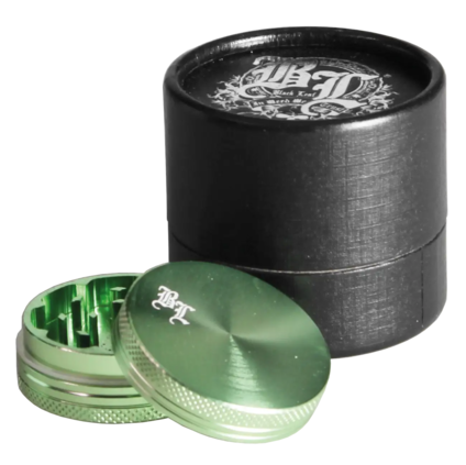 Black Leaf Alu-Grinder 2-tlg. m. Magnet