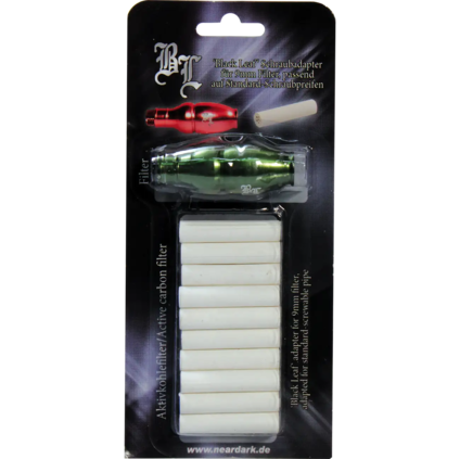 Black Leaf Filter Adapter green