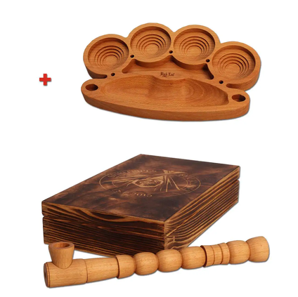 Calumet Deluxepipe Buche Purpfeife XL mit Tray