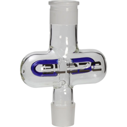 Blaze Glass BLAZE M+M Extender with Ring Diffusor blue