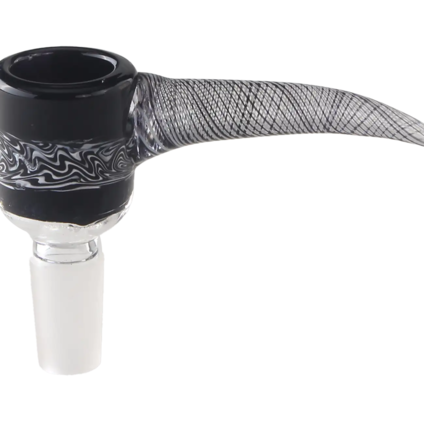 Black Leaf Glaskopf schwarz