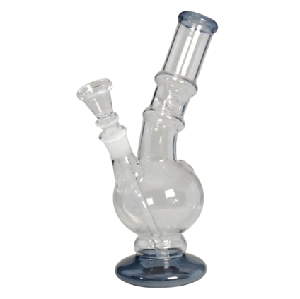 Bong de cristal Ice mini claro/gris
