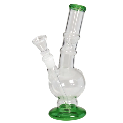 Glasbong Ice mini klar/grün