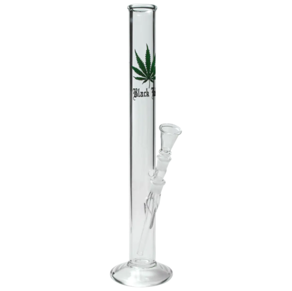 Black Leaf Glass Bong LEAF