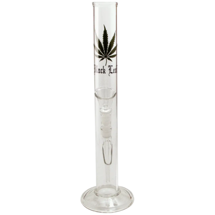 Black Leaf Glass Bong LEAF