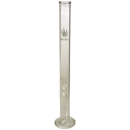 Black Leaf Glass Bong LEAF