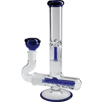 Black Leaf Mini Ice Bong Nautilus Inline Diffuser