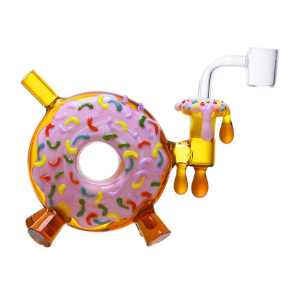 Black Leaf Glasbong DONUT mit Banger