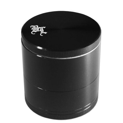 Black Leaf Grinder TOOTHLESS 4-part black