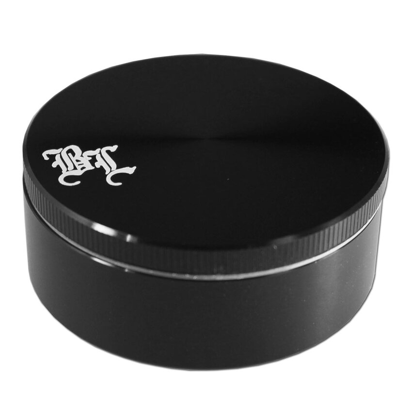 Black Leaf Grinder TOOTHLESS 2-part black