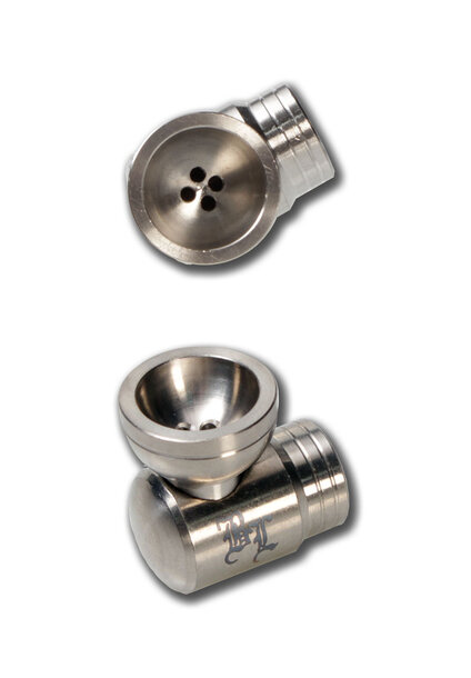 Black Leaf BL Pipe Bowl Stainless Steel for Zippsy S