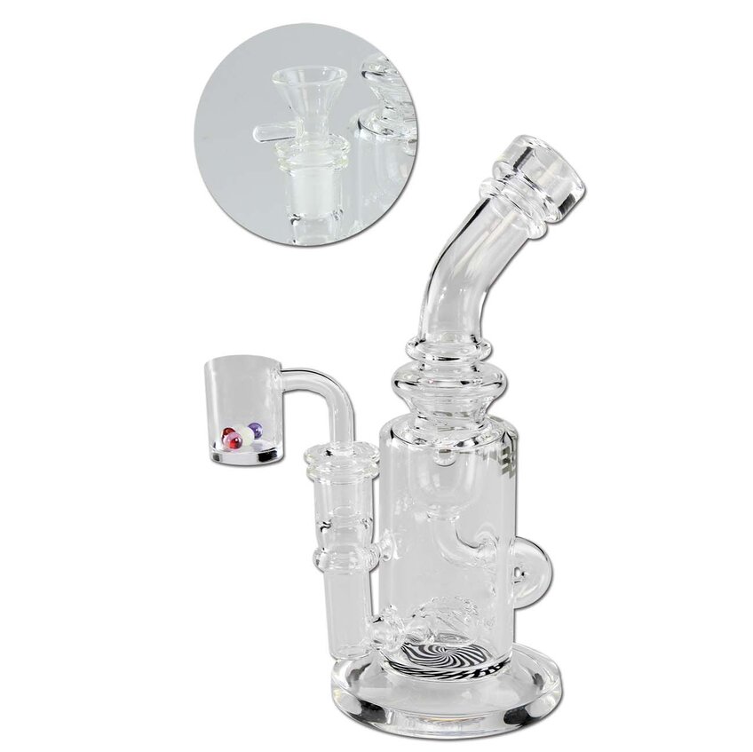 Blaze Glass BLAZE bong reciclable sin hierbas/aceites