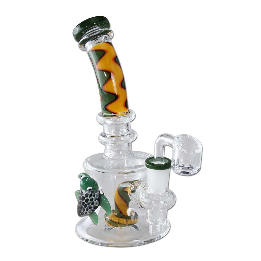 Black Leaf Aceite Bong Ducha Percolador TORTUGA