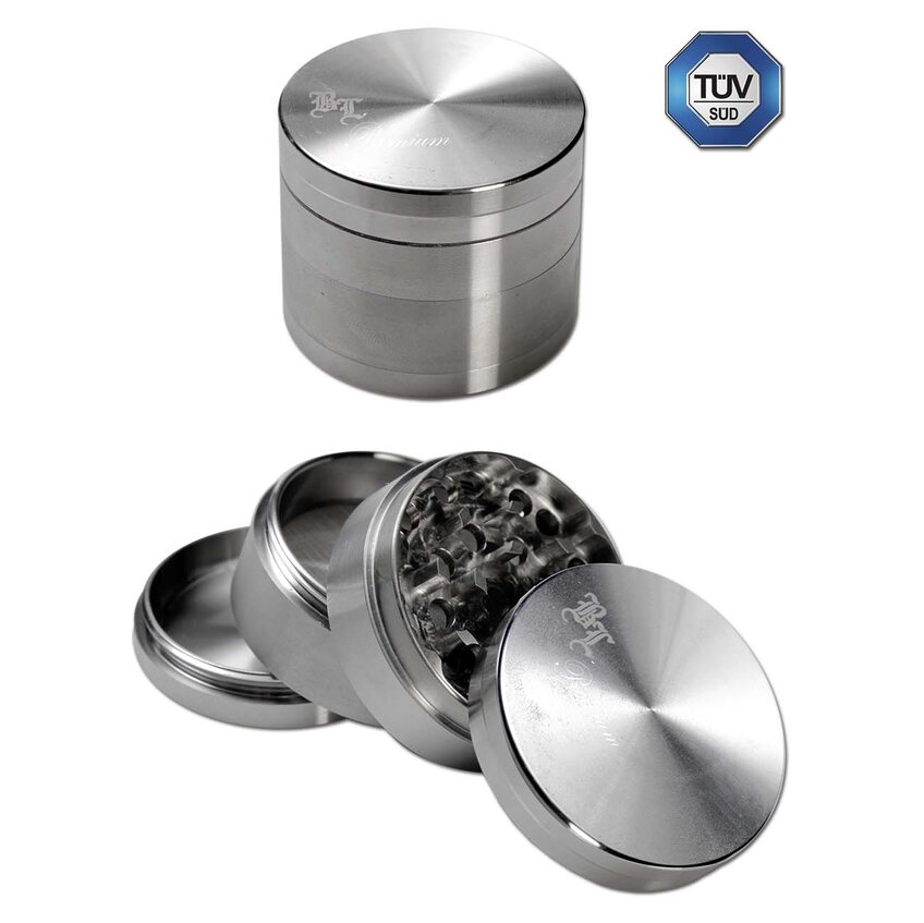 Black Leaf BL Grinder de acero inoxidable 4 pza