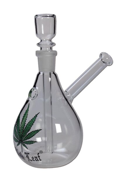 Black Leaf Bong de cristal Leaf