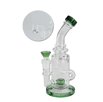Blaze Glass BLAZE bong reciclable sin hierbas/aceites