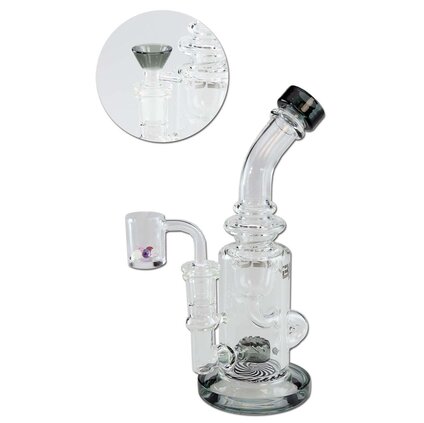 Blaze Glass BLAZE bong reciclable sin hierbas/aceites