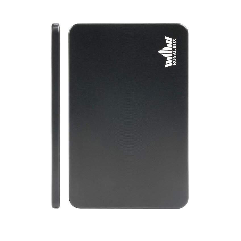 Royal Box Snuff Box SLIM INTEGRA BLACK