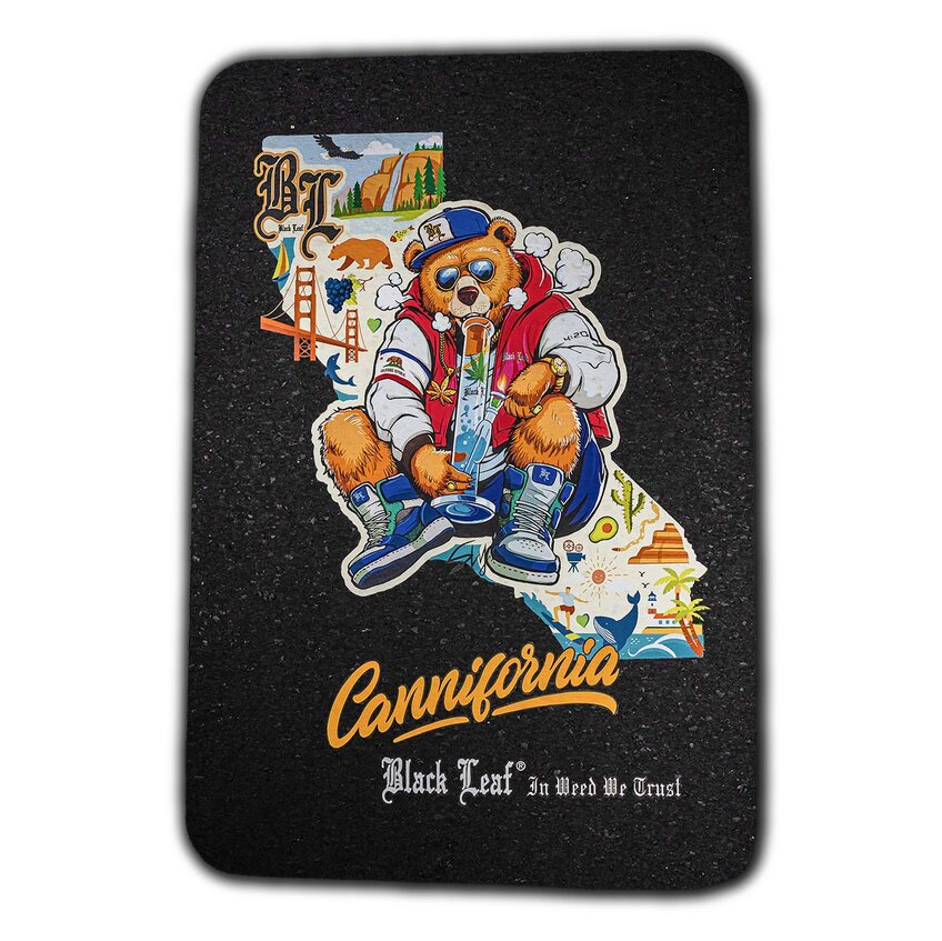 Black Leaf Dab Mat CANNIFORNIA
